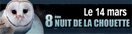 Participez � la 8e Nuit de la Chouette !